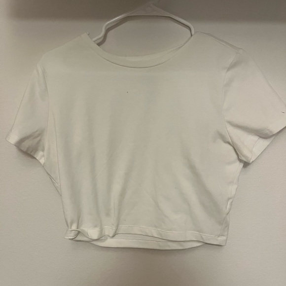 Wild Fable White Crop Top - Picture 1 of 2